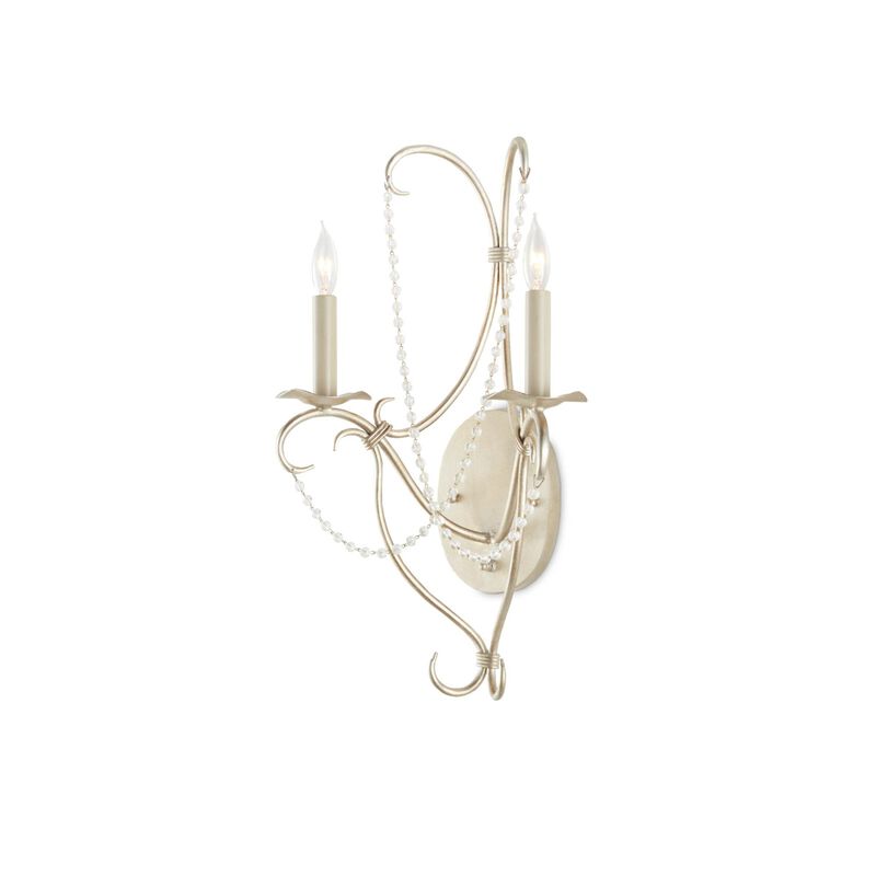 Crystal Lights 22 Inch Wall Sconce by Currey and Company